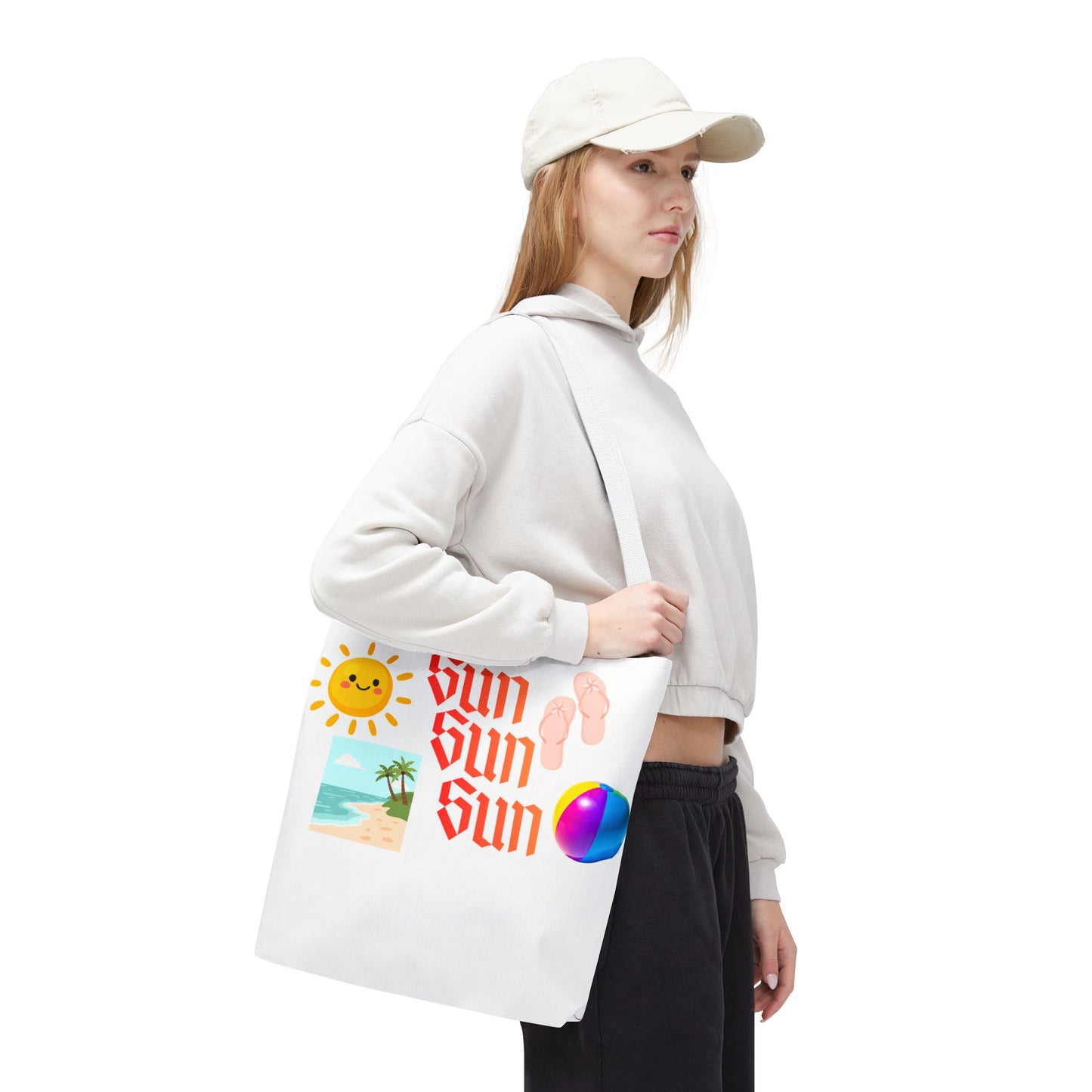 Summer Vibes Tote Bag — Graphic Tote Bag
