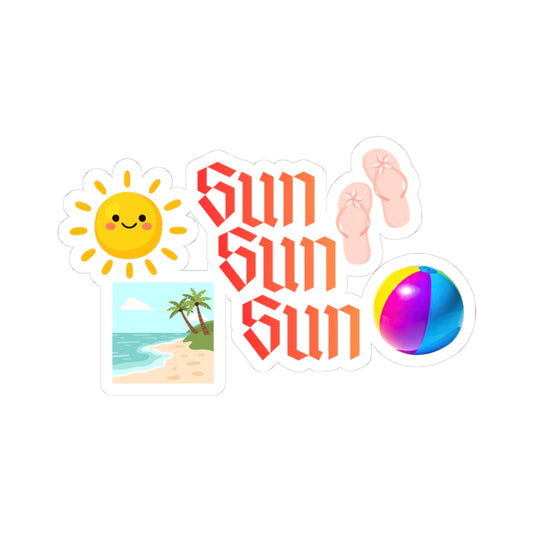 Summer Vibes Sticker  — Sun Stickers