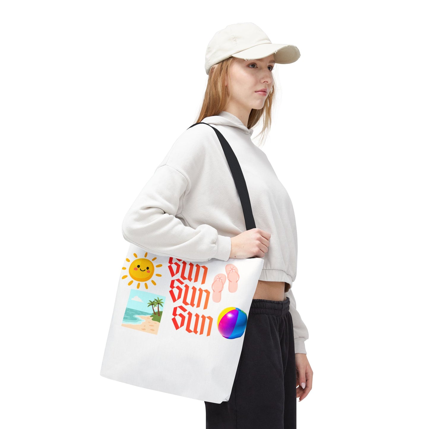 Summer Vibes Tote Bag — Graphic Tote Bag
