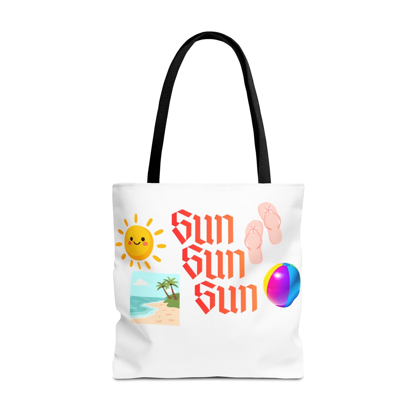 Summer Vibes Tote Bag — Graphic Tote Bag