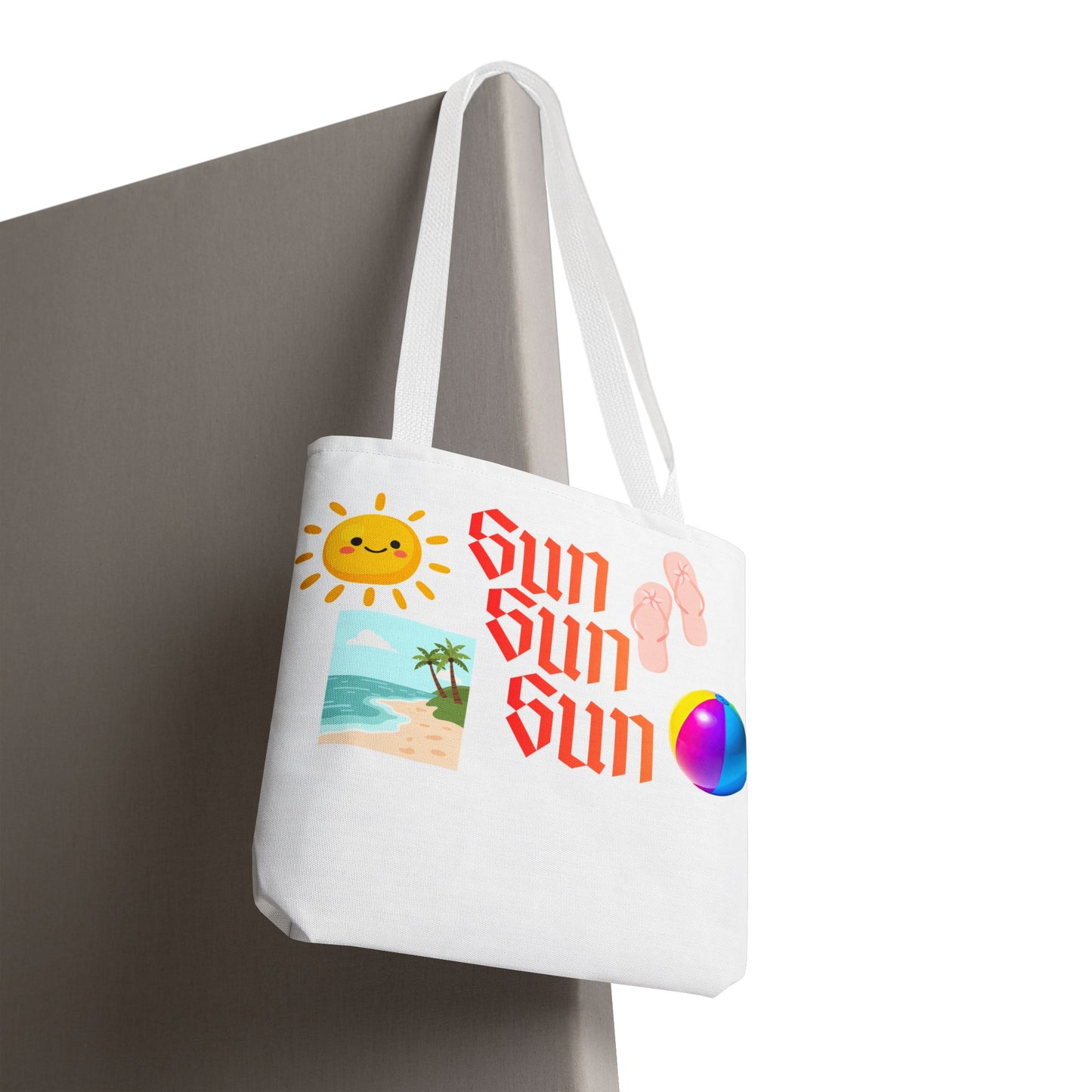 Summer Vibes Tote Bag — Graphic Tote Bag