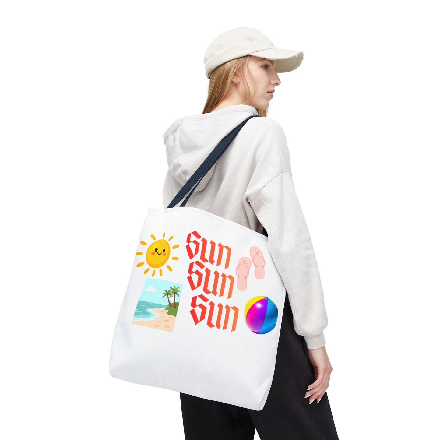 Summer Vibes Tote Bag — Graphic Tote Bag
