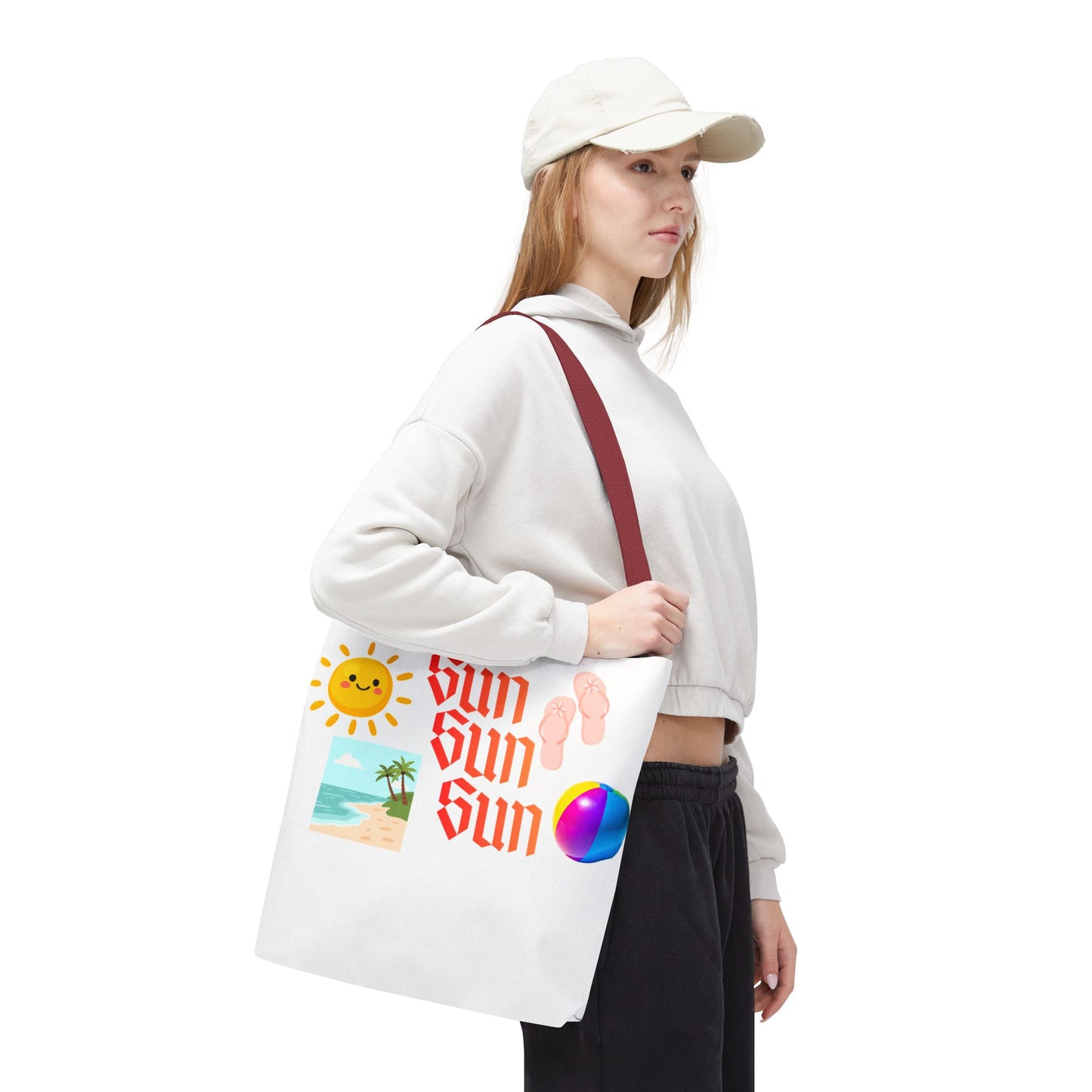 Summer Vibes Tote Bag — Graphic Tote Bag