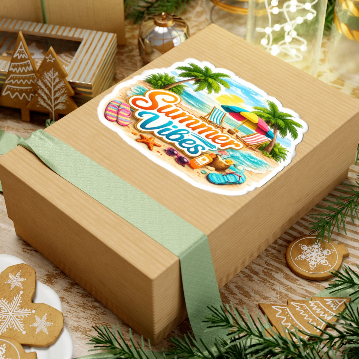 Summer Vibes Sticker — Beach  Sticker