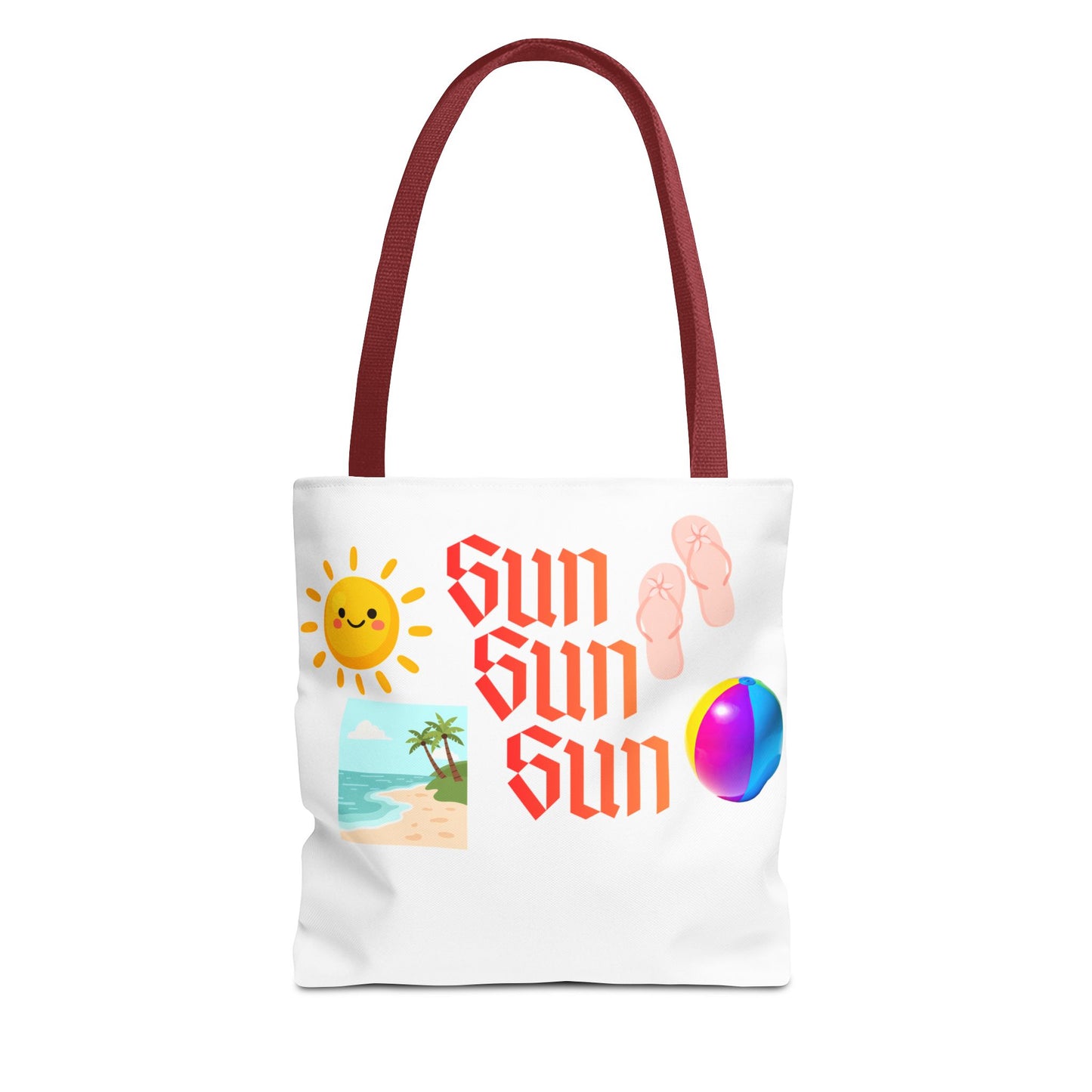 Summer Vibes Tote Bag — Graphic Tote Bag