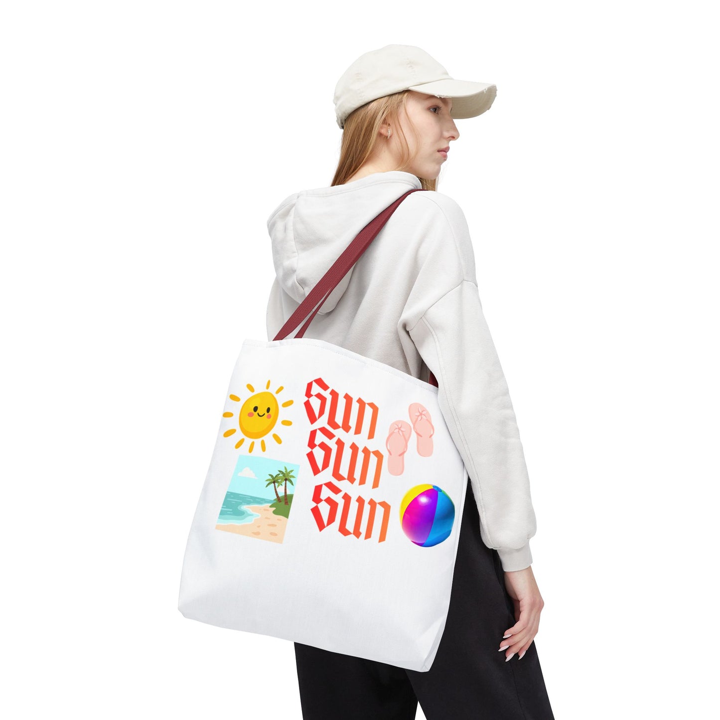 Summer Vibes Tote Bag — Graphic Tote Bag